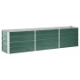 Green galvanized steel garden bed 240x40x45 cm by vidaXL, Pots and planters - Ref: Foro24-47045, Price: 58,70 €, Discount: %