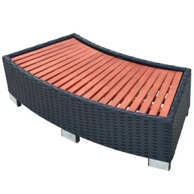 Step for whirlpool bathtub poly rattan 92x45x25 cm black by vidaXL, Pool stairs and ramps - Ref: Foro24-42700, Price: 106,32 ...