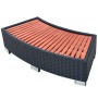 Step for whirlpool bathtub poly rattan 92x45x25 cm black by vidaXL, Pool stairs and ramps - Ref: Foro24-42700, Price: 121,08 ...