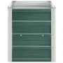 Green galvanized steel garden bed 240x40x45 cm by vidaXL, Pots and planters - Ref: Foro24-47045, Price: 58,70 €, Discount: %