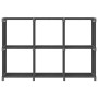 Regal mit 6 grauen Stoffwürfeln 103x30x72,5 cm von vidaXL, Bücherregale und Regale - Ref: Foro24-322608, Preis: 29,84 €, Raba...