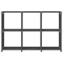 Shelving with 6 gray fabric cubes 103x30x72.5 cm by vidaXL, Bookcases and shelves - Ref: Foro24-322608, Price: 29,25 €, Disco...