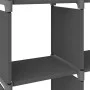 Shelving with 6 gray fabric cubes 103x30x72.5 cm by vidaXL, Bookcases and shelves - Ref: Foro24-322608, Price: 29,25 €, Disco...