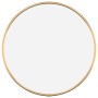 Golden round wall mirror Ø 30 cm by vidaXL, Mirrors - Ref: Foro24-348179, Price: 28,74 €, Discount: %