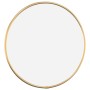 Golden round wall mirror Ø 30 cm by vidaXL, Mirrors - Ref: Foro24-348179, Price: 28,74 €, Discount: %