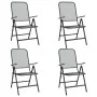 Garden dining set 5 pieces anthracite gray metal mesh by vidaXL, Garden sets - Ref: Foro24-3211819, Price: 285,71 €, Discount: %