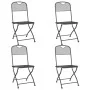 Garden dining set 5 pieces anthracite gray metal mesh by vidaXL, Garden sets - Ref: Foro24-3211810, Price: 238,62 €, Discount: %