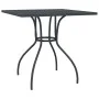 Juego de comedor de jardín 5 pzas malla metálica gris antracita de vidaXL, Conjuntos de jardín - Ref: Foro24-3211810, Precio:...