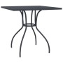 Juego de comedor de jardín 5 pzas malla metálica gris antracita de vidaXL, Conjuntos de jardín - Ref: Foro24-3211810, Precio:...