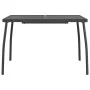 Garten-Essgruppe 5-teilig anthrazitgraues Metallgeflecht von vidaXL, Gartensets - Ref: Foro24-3211812, Preis: 237,17 €, Rabat...