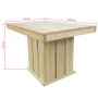 5-teiliges imprägniertes Garten-Esszimmerset aus Kiefernholz von vidaXL, Gartensets - Ref: Foro24-43261, Preis: 386,21 €, Rab...