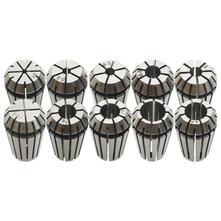 ER16 Collet Collet 10 Pcs Turning Tools Set by vidaXL, Clamps and screws - Ref: Foro24-146721, Price: 30,42 €, Discount: %