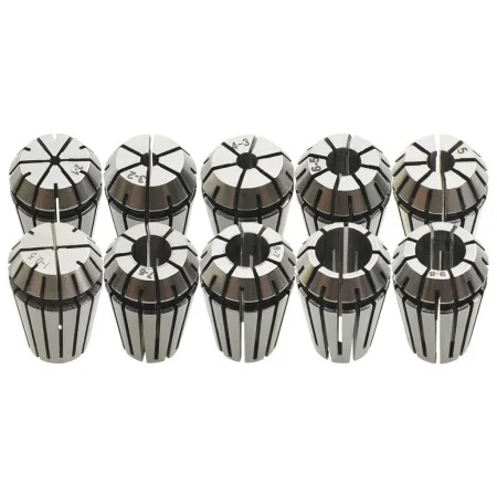 ER16 Collet Collet 10 Pcs Turning Tools Set by vidaXL, Clamps and screws - Ref: Foro24-146721, Price: 29,91 €, Discount: %