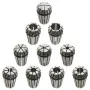 ER16 Collet Collet 10 Pcs Turning Tools Set by vidaXL, Clamps and screws - Ref: Foro24-146721, Price: 29,91 €, Discount: %