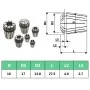 ER16 Collet Collet 10 Pcs Turning Tools Set by vidaXL, Clamps and screws - Ref: Foro24-146721, Price: 29,91 €, Discount: %