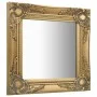 Golden baroque style wall mirror 40x40 cm by vidaXL, Mirrors - Ref: Foro24-320305, Price: 44,58 €, Discount: %