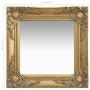 Golden baroque style wall mirror 40x40 cm by vidaXL, Mirrors - Ref: Foro24-320305, Price: 37,10 €, Discount: %