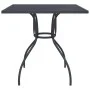Juego de comedor de jardín 3 pzas malla metálica gris antracita de vidaXL, Conjuntos de jardín - Ref: Foro24-3211809, Precio:...