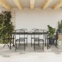 Garten-Essgruppe 7-teilig anthrazitgraues Metallgeflecht von vidaXL, Gartensets - Ref: Foro24-3211814, Preis: 355,22 €, Rabat...