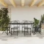 Garten-Essgruppe 7-teilig anthrazitgraues Metallgeflecht von vidaXL, Gartensets - Ref: Foro24-3211814, Preis: 350,85 €, Rabat...