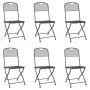 Garden dining set 7 pieces anthracite gray metal mesh by vidaXL, Garden sets - Ref: Foro24-3211814, Price: 350,38 €, Discount: %