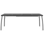 Juego de comedor de jardín 9 pzas malla metálica gris antracita de vidaXL, Conjuntos de jardín - Ref: Foro24-3211816, Precio:...