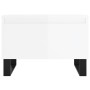 Couchtische 2 Stk. Ingenieurholz weiß glänzend 50x46x35 cm von vidaXL, Couchtisch - Ref: Foro24-830881, Preis: 66,99 €, Rabat...
