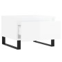 Couchtische 2 Stk. Ingenieurholz weiß glänzend 50x46x35 cm von vidaXL, Couchtisch - Ref: Foro24-830881, Preis: 66,99 €, Rabat...