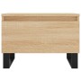 2 Stk. Couchtische aus Ingenieurholz Sonoma Eiche 50x46x35cm von vidaXL, Couchtisch - Ref: Foro24-830883, Preis: 63,89 €, Rab...