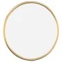 Round golden wall mirror Ø20 cm by vidaXL, Mirrors - Ref: Foro24-348178, Price: 18,59 €, Discount: %