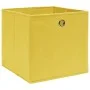 Storage boxes 10 units non-woven fabric yellow 28x28x28 cm by vidaXL, Storage baskets - Ref: Foro24-325225, Price: 37,26 €, D...