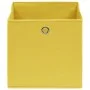 Storage boxes 10 units non-woven fabric yellow 28x28x28 cm by vidaXL, Storage baskets - Ref: Foro24-325225, Price: 37,26 €, D...