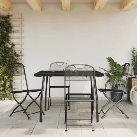 5-piece garden dining set, anthracite gray metal mesh. by vidaXL, Garden sets - Ref: Foro24-3211811, Price: 238,68 €, Discoun...