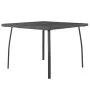 5 Stück anthrazitgraues Metallgeflecht Garten-Esszimmerset von vidaXL, Gartensets - Ref: Foro24-3211811, Preis: 238,66 €, Rab...