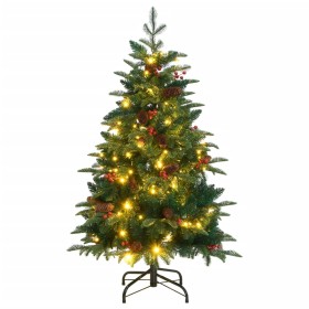 Árbol de Navidad artificial con bisagras 150 LED 150 cm