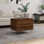 Mesa de centro madera contrachapada roble marrón 60x44,5x45 cm de , Mesas de centro - Ref: Foro24-830955, Precio: 55,42 €, De...