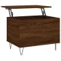 Couchtisch aus braunem Eichensperrholz, 60 x 44,5 x 45 cm von , Couchtisch - Ref: Foro24-830955, Preis: 54,76 €, Rabatt: %