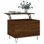Couchtisch aus braunem Eichensperrholz, 60 x 44,5 x 45 cm von , Couchtisch - Ref: Foro24-830955, Preis: 54,76 €, Rabatt: %