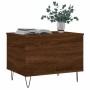 Mesa de centro madera contrachapada roble marrón 60x44,5x45 cm de , Mesas de centro - Ref: Foro24-830955, Precio: 55,42 €, De...