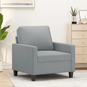 Light gray fabric armchair 60 cm by , Sofas - Ref: Foro24-359147, Price: 138,58 €, Discount: %