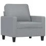 Hellgrauer Stoffsessel 60 cm von , Sofas - Ref: Foro24-359147, Preis: 138,58 €, Rabatt: %