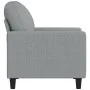 Hellgrauer Stoffsessel 60 cm von , Sofas - Ref: Foro24-359147, Preis: 138,58 €, Rabatt: %