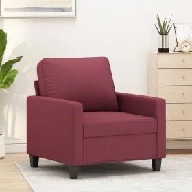Sillón de tela rojo tinto 60 cm de , Sofás - Ref: Foro24-359153, Precio: 146,54 €, Descuento: %