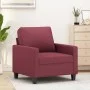 Red fabric armchair 60 cm by , Sofas - Ref: Foro24-359153, Price: 146,54 €, Discount: %