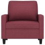 Red fabric armchair 60 cm by , Sofas - Ref: Foro24-359153, Price: 149,02 €, Discount: %