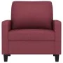 Red fabric armchair 60 cm by , Sofas - Ref: Foro24-359153, Price: 146,54 €, Discount: %