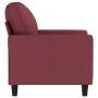Red fabric armchair 60 cm by , Sofas - Ref: Foro24-359153, Price: 146,54 €, Discount: %