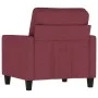 Red fabric armchair 60 cm by , Sofas - Ref: Foro24-359153, Price: 146,54 €, Discount: %