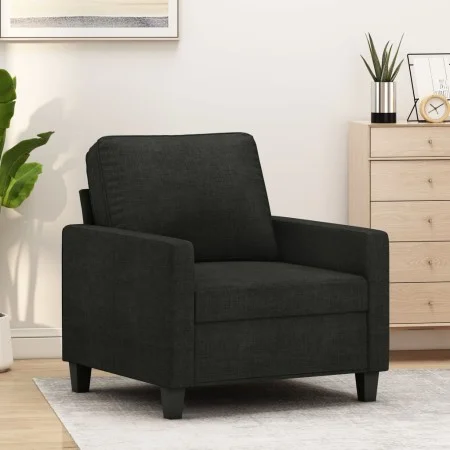 Schwarzer Stoffsessel 60 cm von , Sofas - Ref: Foro24-359151, Preis: 165,13 €, Rabatt: %