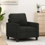 Schwarzer Stoffsessel 60 cm von , Sofas - Ref: Foro24-359151, Preis: 165,13 €, Rabatt: %